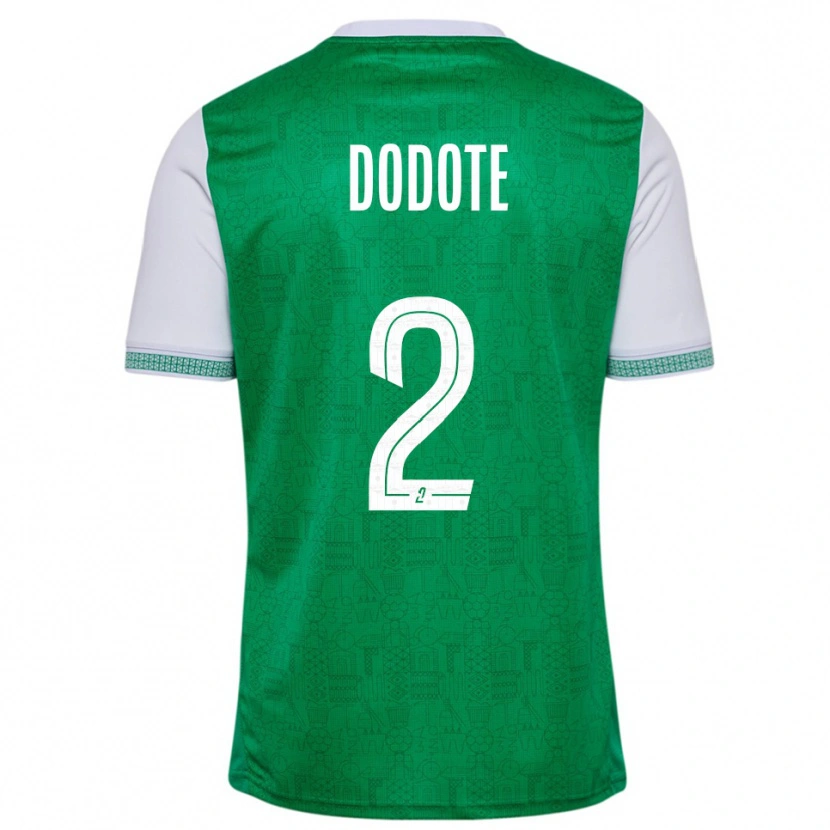 Danxen Damen Axel Dodote #2 Grün Weiß Heimtrikot Trikot 2025/26 T-Shirt Schweiz
