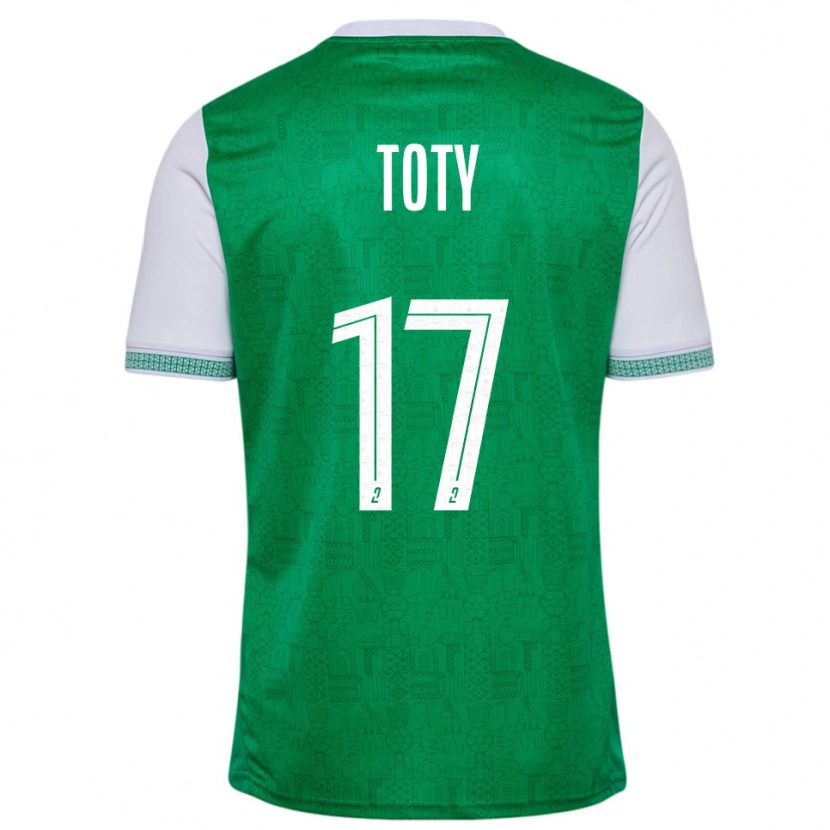Danxen Damen Mylan Toty #17 Grün Weiß Heimtrikot Trikot 2025/26 T-Shirt Schweiz