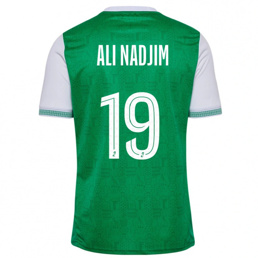 Danxen Damen Nadjma Ali Nadjim #19 Grün Weiß Heimtrikot Trikot 2025/26 T-Shirt Schweiz