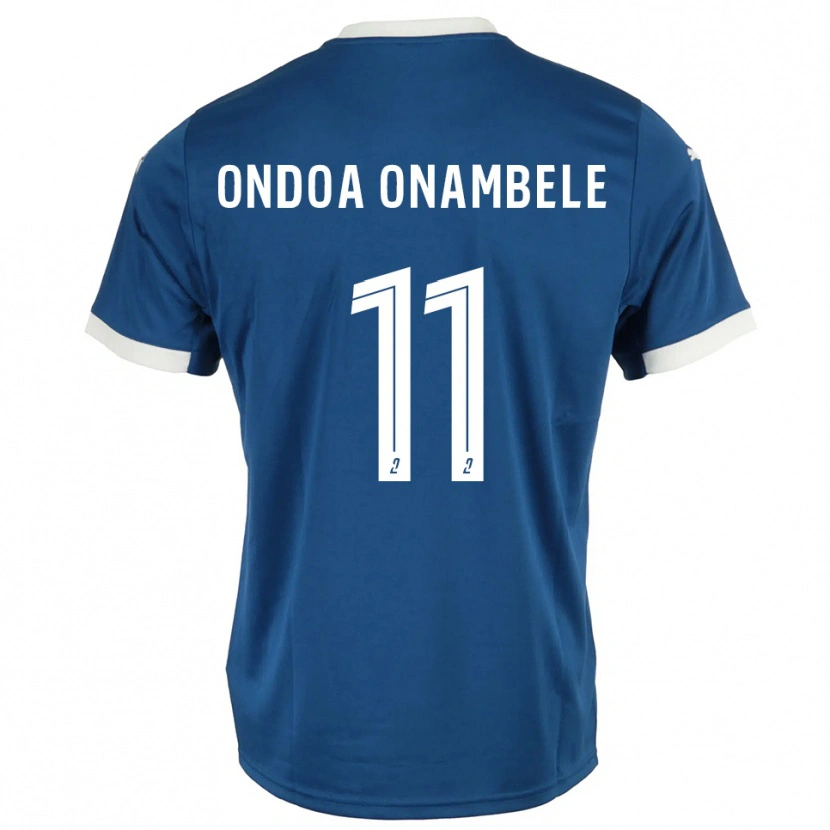 Danxen Damen Fred Ondoa Onambele #11 Blau Weiß Heimtrikot Trikot 2025/26 T-Shirt Schweiz