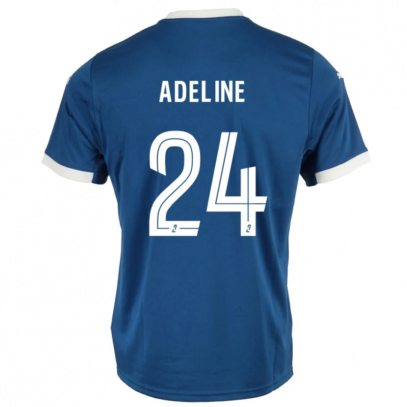 Danxen Damen Martin Adeline #24 Blau Weiß Heimtrikot Trikot 2025/26 T-Shirt Schweiz