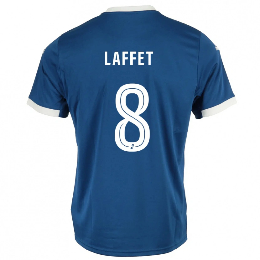 Danxen Damen Yves Laffet #8 Blau Weiß Heimtrikot Trikot 2025/26 T-Shirt Schweiz