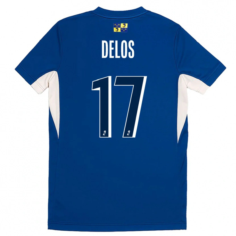 Danxen Damen Shaquil Delos #17 Blau Marine Heimtrikot Trikot 2025/26 T-Shirt Schweiz