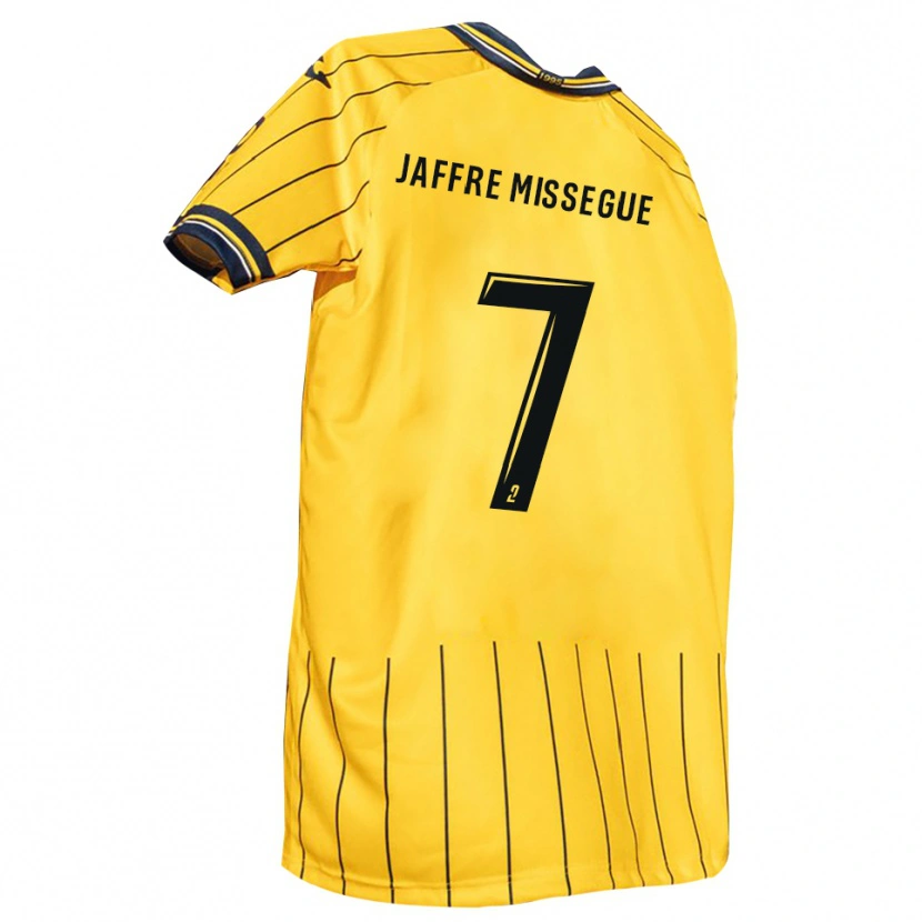 Danxen Damen Lenny Jaffre Missegue #7 Gelb Marine Heimtrikot Trikot 2025/26 T-Shirt Schweiz
