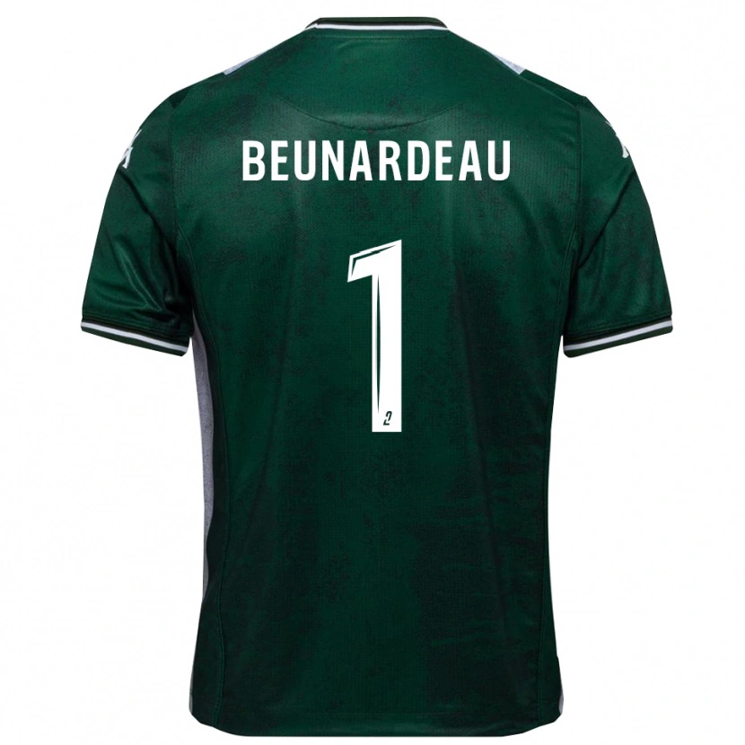 Danxen Damen Quentin Beunardeau #1 Grün Weiß Heimtrikot Trikot 2025/26 T-Shirt Schweiz