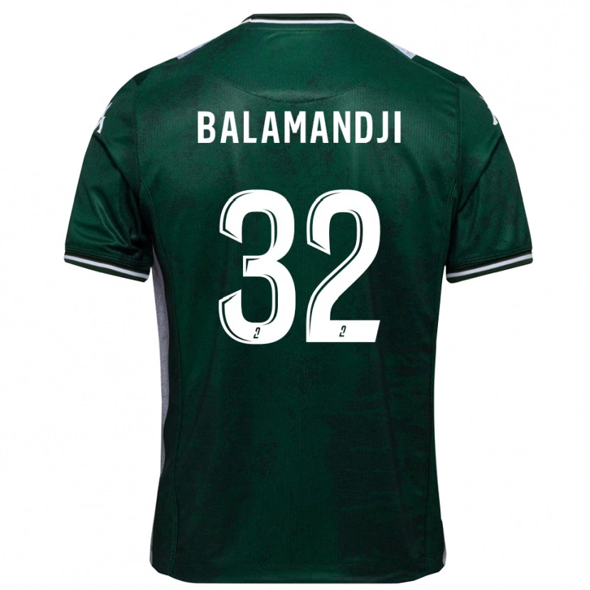 Danxen Damen Kossingou Balamandji #32 Grün Weiß Heimtrikot Trikot 2025/26 T-Shirt Schweiz