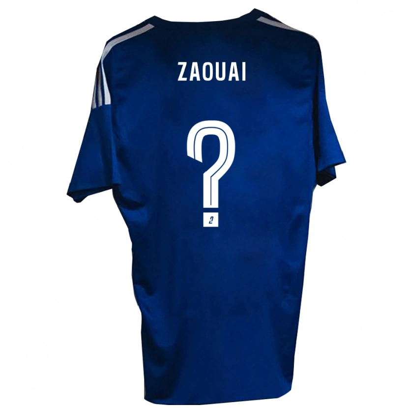 Danxen Damen Alexandre Zaouai #0 Blau Weiß Heimtrikot Trikot 2025/26 T-Shirt Schweiz