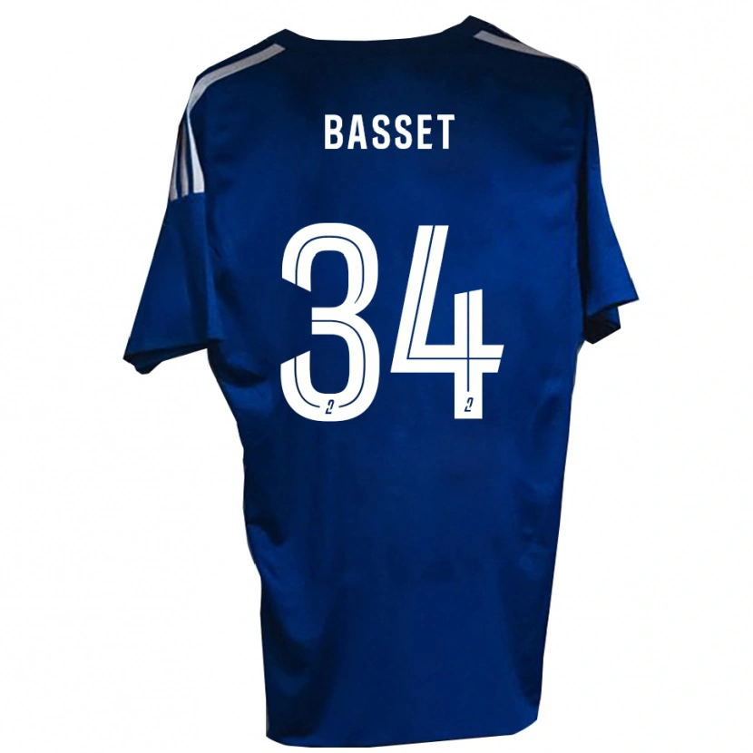 Danxen Damen Donovan Basset #34 Blau Weiß Heimtrikot Trikot 2025/26 T-Shirt Schweiz