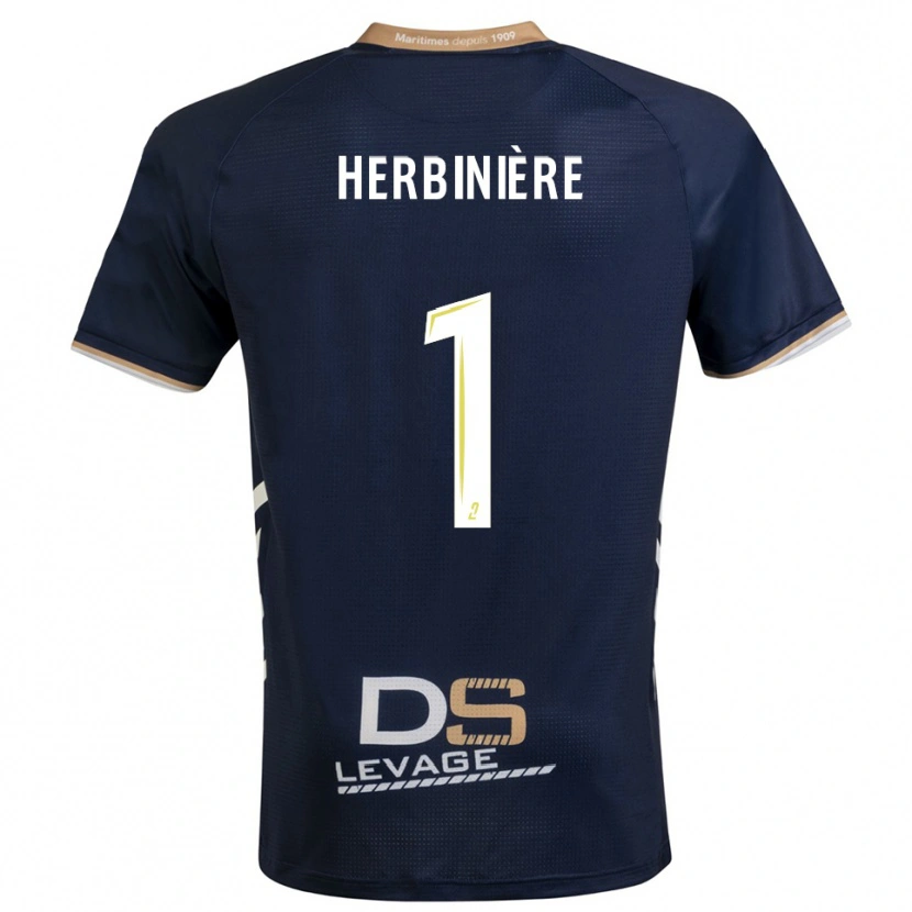 Danxen Damen Romain Herbinière #1 Marine Gold Heimtrikot Trikot 2025/26 T-Shirt Schweiz
