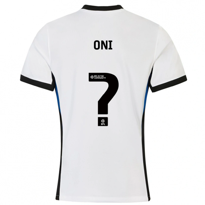 Danxen Damen Ifeoluwa Oni #0 Weiß Blau Auswärtstrikot Trikot 2025/26 T-Shirt Schweiz