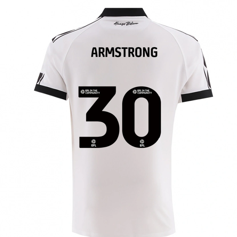 Danxen Damen Sinclair Armstrong #30 Weiß Schwarz Auswärtstrikot Trikot 2025/26 T-Shirt Schweiz