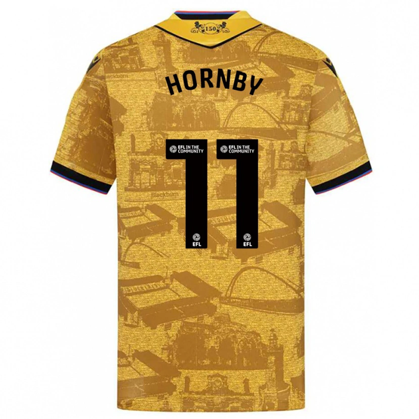 Danxen Damen Megan Hornby #11 Gold Schwarz Auswärtstrikot Trikot 2025/26 T-Shirt Schweiz