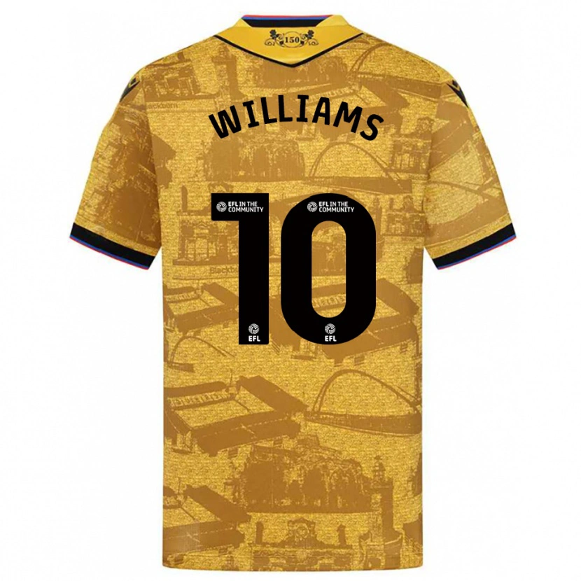Danxen Damen Chloe Williams #10 Gold Schwarz Auswärtstrikot Trikot 2025/26 T-Shirt Schweiz