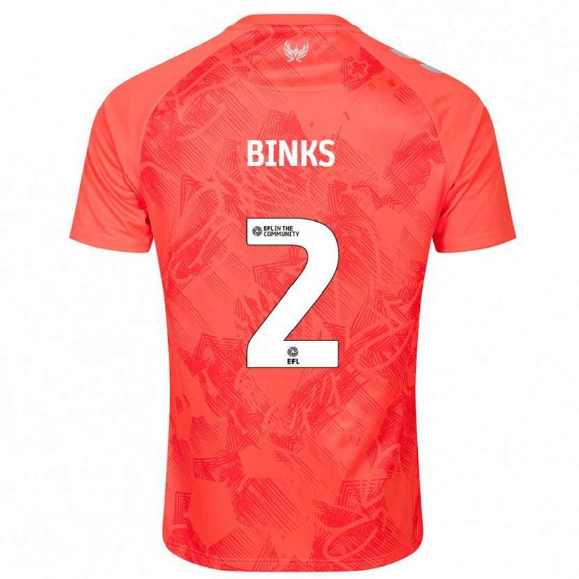 Danxen Damen Luis Binks #2 Orange Weiß Auswärtstrikot Trikot 2025/26 T-Shirt Schweiz