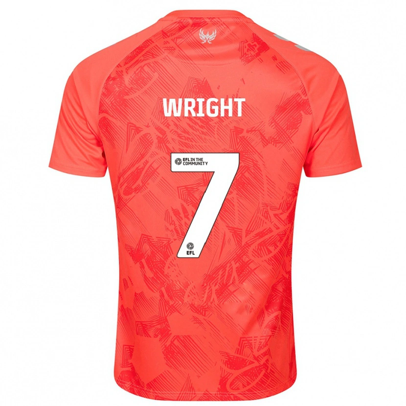 Danxen Damen Alfie Wright #7 Orange Weiß Auswärtstrikot Trikot 2025/26 T-Shirt Schweiz