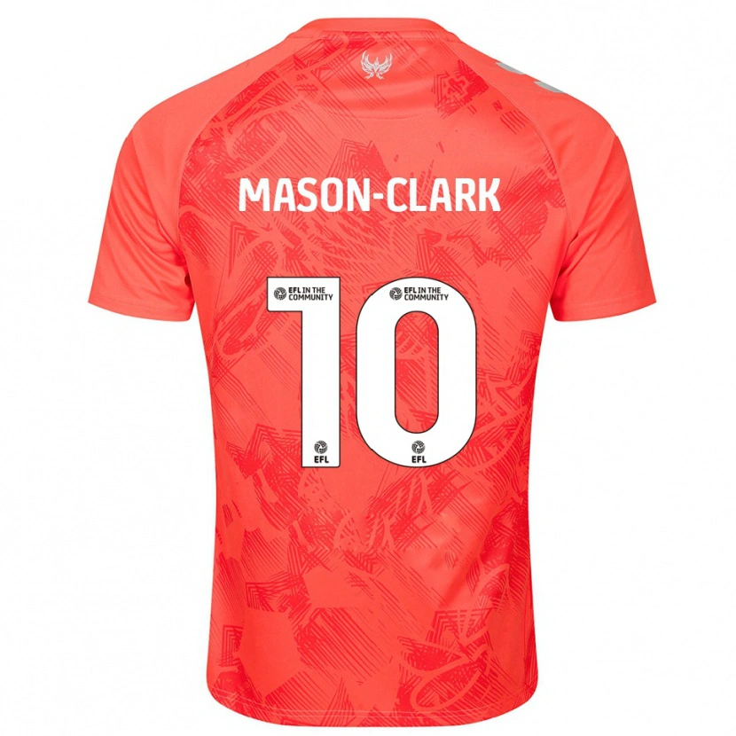 Danxen Damen Ephron Mason-Clark #10 Orange Weiß Auswärtstrikot Trikot 2025/26 T-Shirt Schweiz