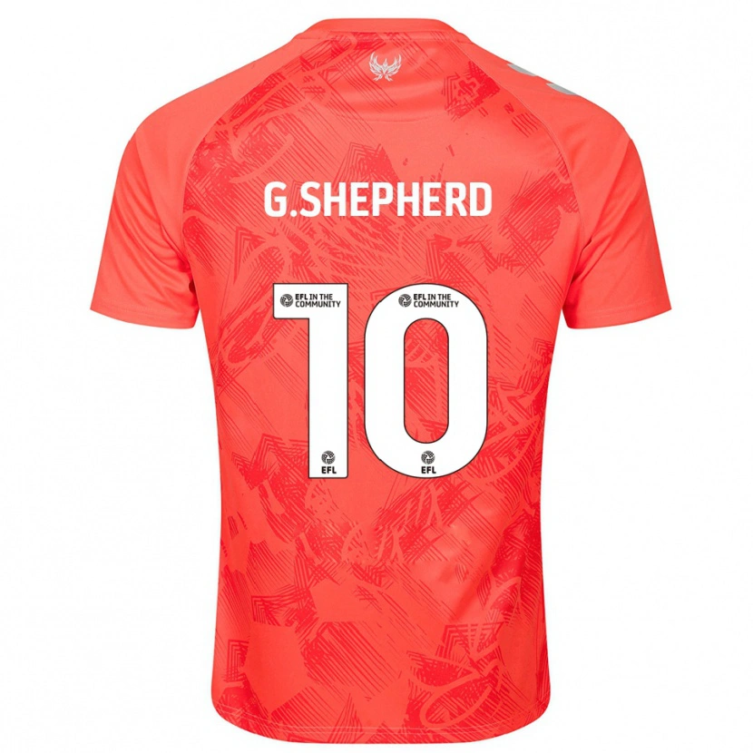 Danxen Damen George Shepherd #10 Orange Weiß Auswärtstrikot Trikot 2025/26 T-Shirt Schweiz