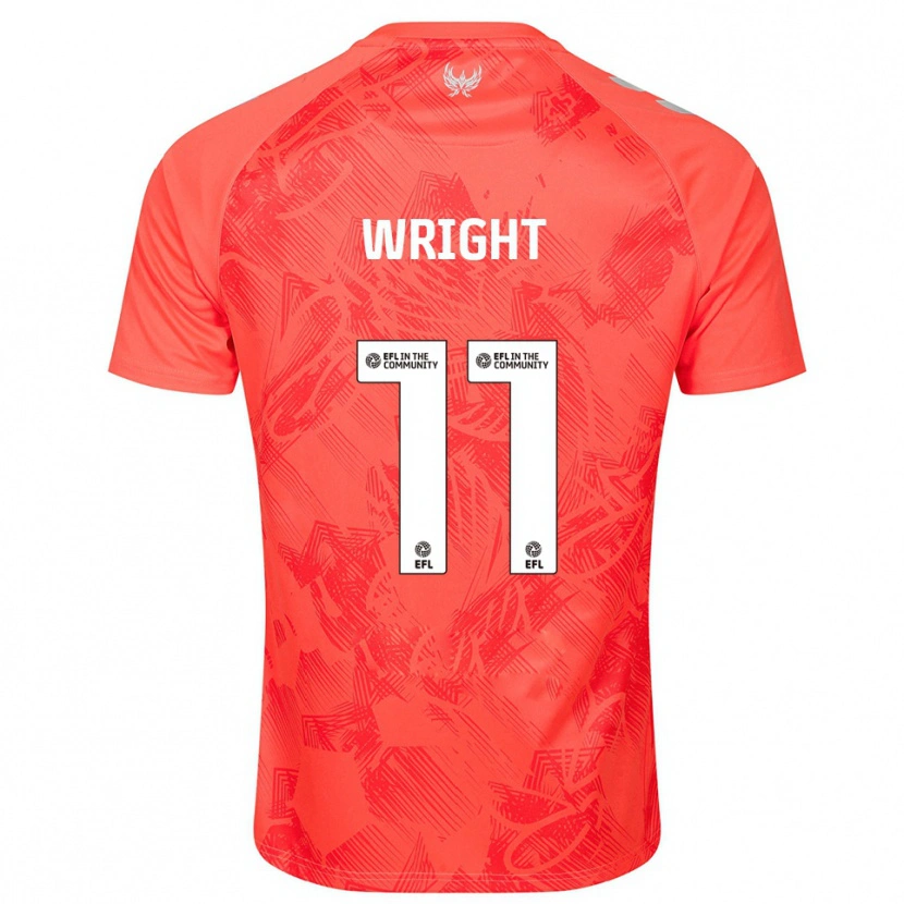 Danxen Damen Haji Wright #11 Orange Weiß Auswärtstrikot Trikot 2025/26 T-Shirt Schweiz