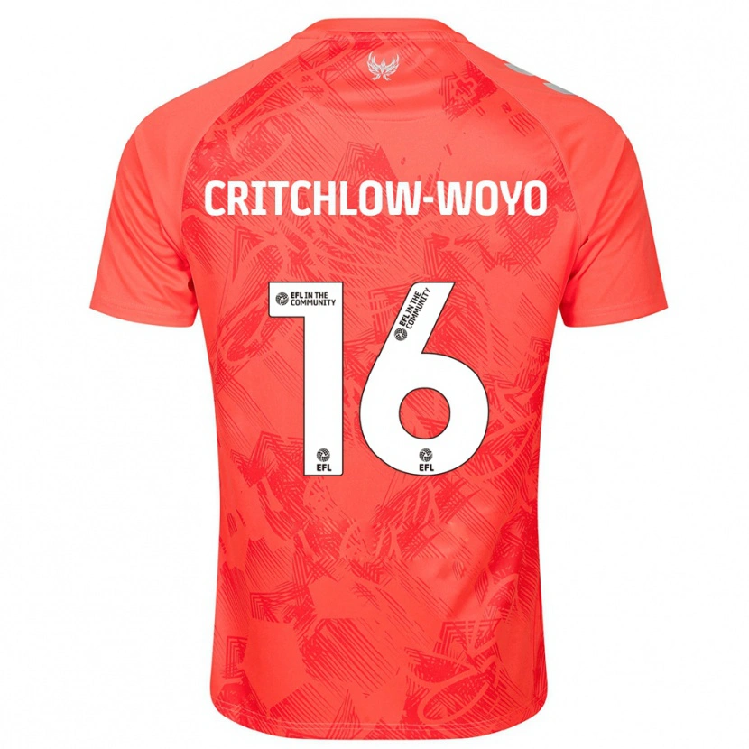 Danxen Damen Tionne Critchlow-Woyo #16 Orange Weiß Auswärtstrikot Trikot 2025/26 T-Shirt Schweiz
