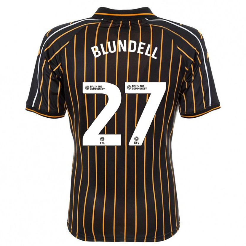 Danxen Damen Maddie Blundell #27 Weiß Schwarz Auswärtstrikot Trikot 2025/26 T-Shirt Schweiz