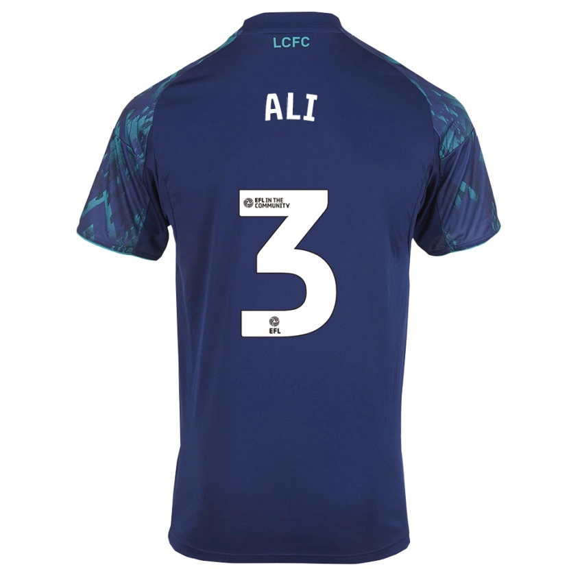 Danxen Damen Mirsad Ali #3 Marinegrün Weiß Auswärtstrikot Trikot 2025/26 T-Shirt Schweiz