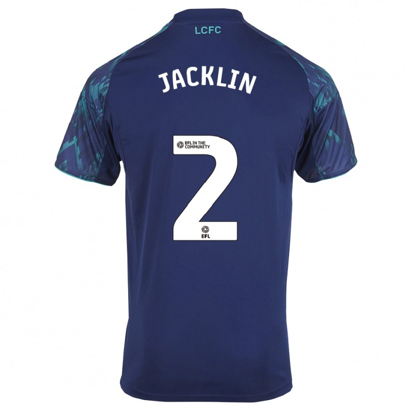 Danxen Damen Harry Jacklin #2 Marinegrün Weiß Auswärtstrikot Trikot 2025/26 T-Shirt Schweiz