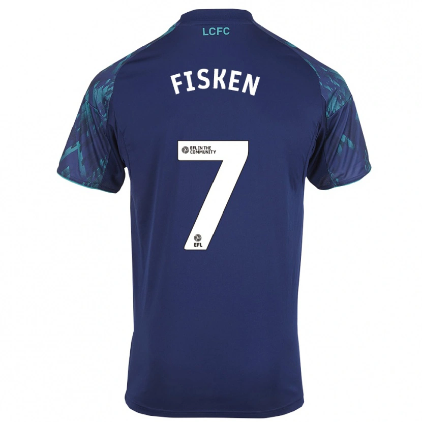 Danxen Damen Alfie Fisken #7 Marinegrün Weiß Auswärtstrikot Trikot 2025/26 T-Shirt Schweiz