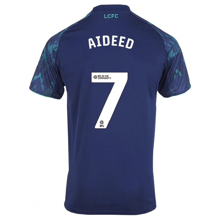Danxen Damen Luqman Aideed #7 Marinegrün Weiß Auswärtstrikot Trikot 2025/26 T-Shirt Schweiz