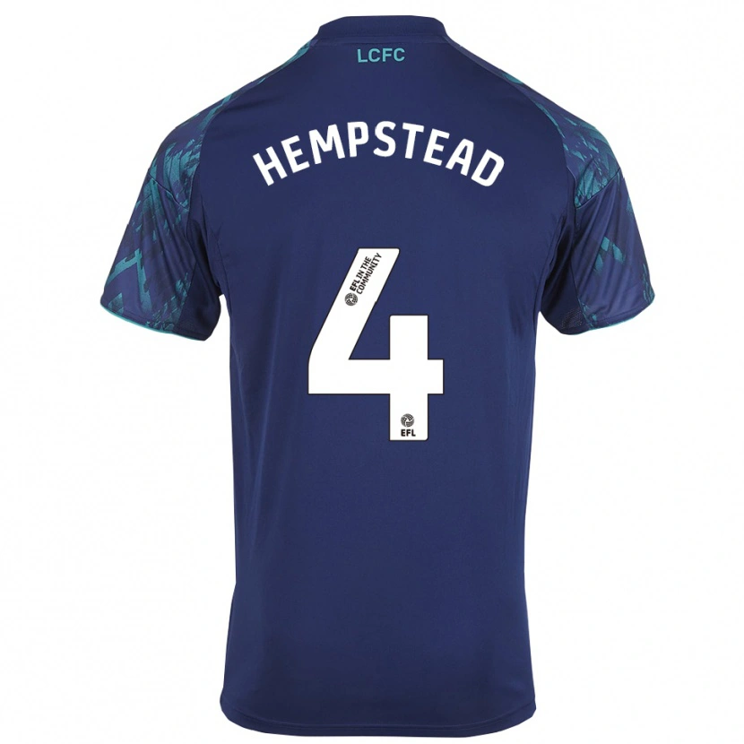 Danxen Damen Oliver Hempstead #4 Marinegrün Weiß Auswärtstrikot Trikot 2025/26 T-Shirt Schweiz