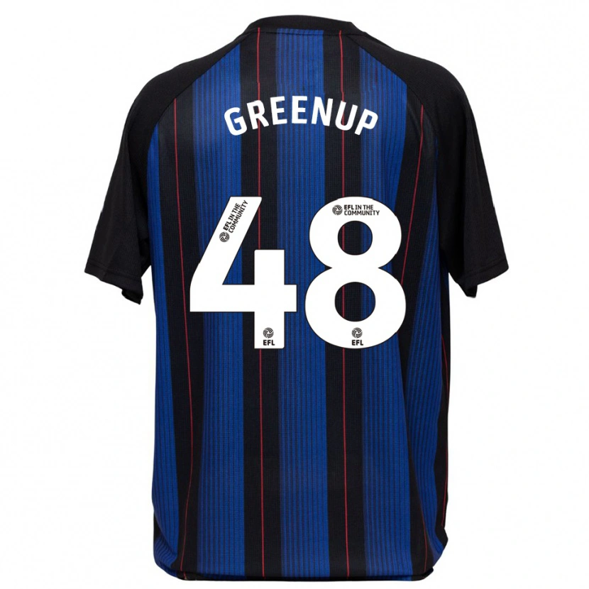 Danxen Damen Isaac Greenup #48 Blau Schwarz Auswärtstrikot Trikot 2025/26 T-Shirt Schweiz