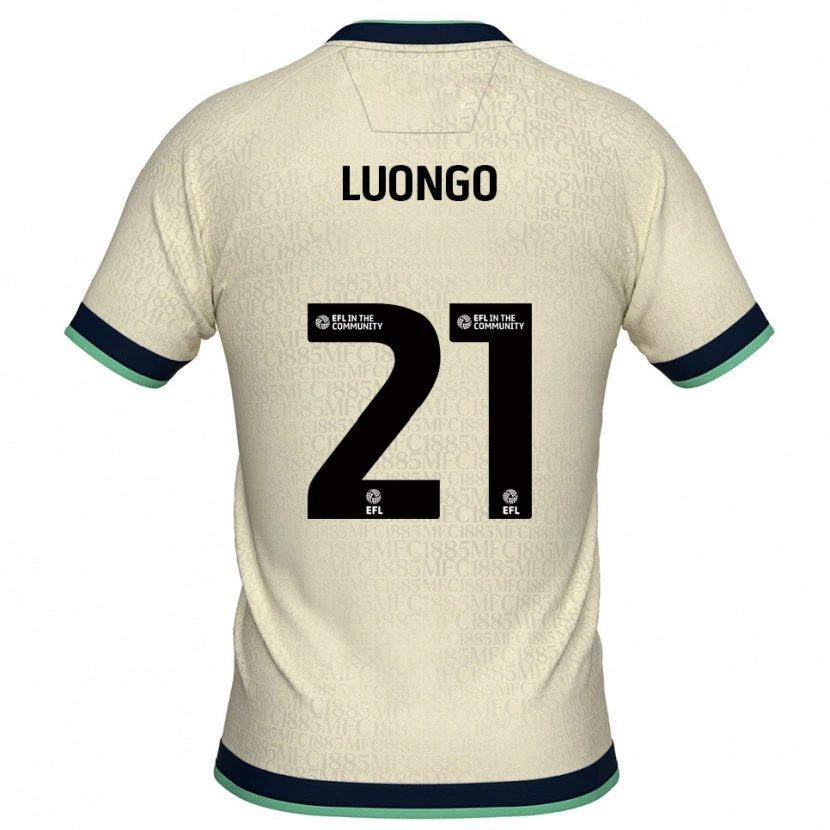 Danxen Damen Massimo Luongo #21 Champagner Marine Auswärtstrikot Trikot 2025/26 T-Shirt Schweiz