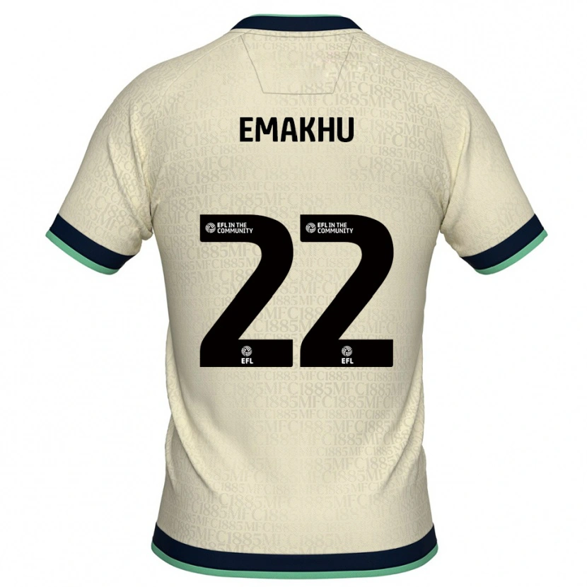 Danxen Damen Aidomo Emakhu #22 Champagner Marine Auswärtstrikot Trikot 2025/26 T-Shirt Schweiz