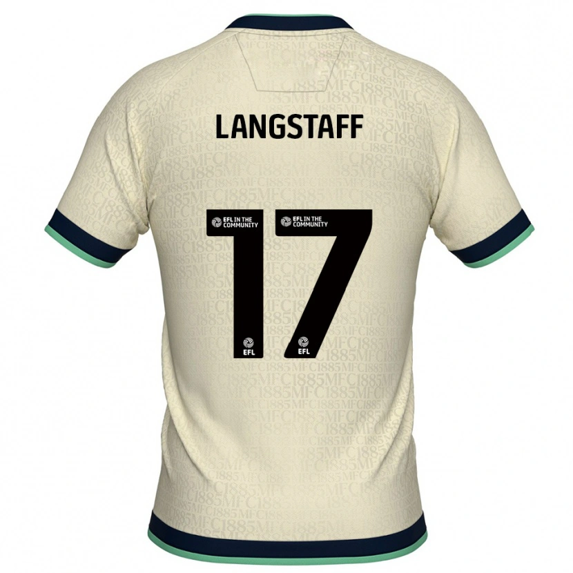 Danxen Damen Macaulay Langstaff #17 Champagner Marine Auswärtstrikot Trikot 2025/26 T-Shirt Schweiz