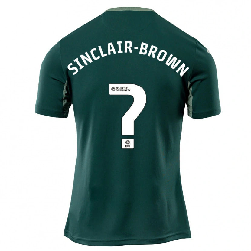 Danxen Damen Jeremiah Sinclair-Brown #0 Grün Weiß Lila Auswärtstrikot Trikot 2025/26 T-Shirt Schweiz