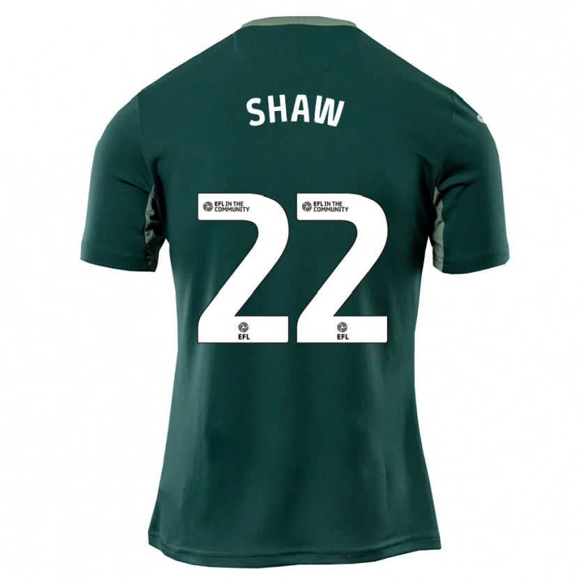 Danxen Damen Shannon Shaw #22 Grün Weiß Lila Auswärtstrikot Trikot 2025/26 T-Shirt Schweiz