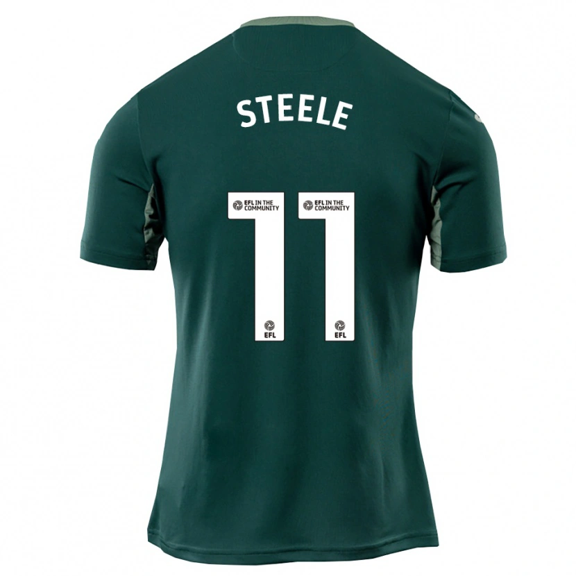 Danxen Damen Kahlil Steele #11 Grün Weiß Lila Auswärtstrikot Trikot 2025/26 T-Shirt Schweiz