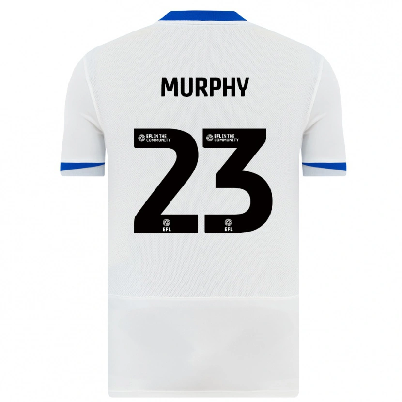 Danxen Damen Josh Murphy #23 Weiß Schwarz Auswärtstrikot Trikot 2025/26 T-Shirt Schweiz