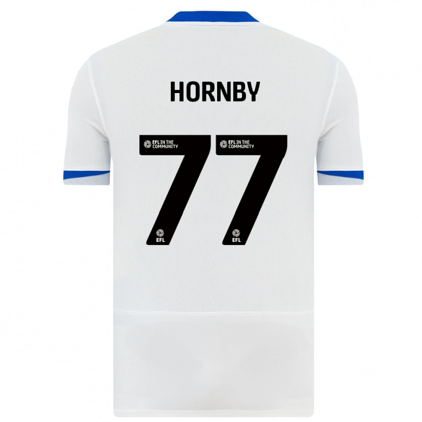 Danxen Damen Megan Hornby #77 Weiß Schwarz Auswärtstrikot Trikot 2025/26 T-Shirt Schweiz