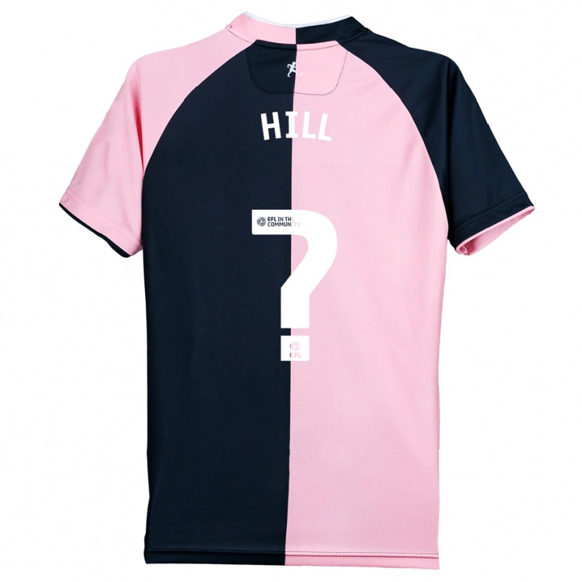 Danxen Damen Emily Hill #0 Pink Schwarz Auswärtstrikot Trikot 2025/26 T-Shirt Schweiz