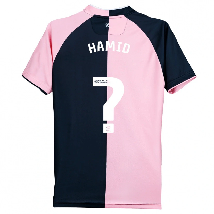 Danxen Damen Hassan Hamid #0 Pink Schwarz Auswärtstrikot Trikot 2025/26 T-Shirt Schweiz
