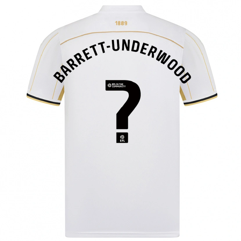Danxen Damen Keehan Barret-Underwood #0 Weiß Gold Auswärtstrikot Trikot 2025/26 T-Shirt Schweiz
