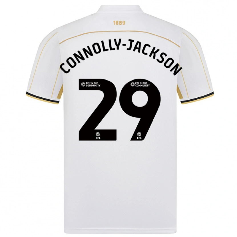 Danxen Damen Fallon Connolly-Jackson #29 Weiß Gold Auswärtstrikot Trikot 2025/26 T-Shirt Schweiz