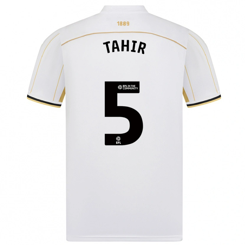 Danxen Damen Zain Tahir #5 Weiß Gold Auswärtstrikot Trikot 2025/26 T-Shirt Schweiz