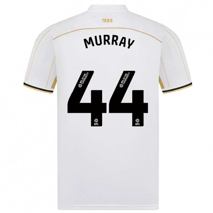 Danxen Damen Satara Murray #44 Weiß Gold Auswärtstrikot Trikot 2025/26 T-Shirt Schweiz