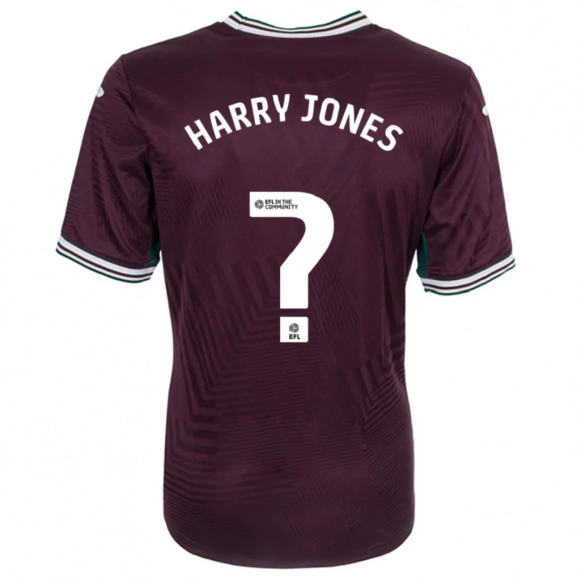 Danxen Damen Harry Jones #0 Rostrot Weiß Auswärtstrikot Trikot 2025/26 T-Shirt Schweiz