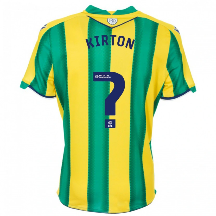 Danxen Damen Archie Kirton #0 Gelb Grün Auswärtstrikot Trikot 2025/26 T-Shirt Schweiz