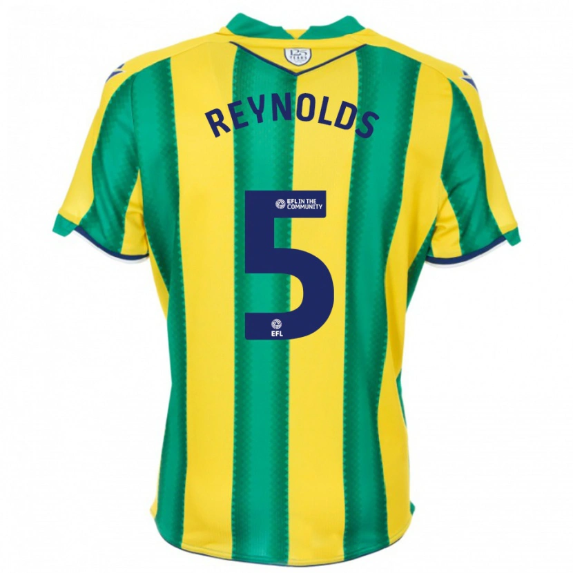 Danxen Damen Taylor Reynolds #5 Gelb Grün Auswärtstrikot Trikot 2025/26 T-Shirt Schweiz