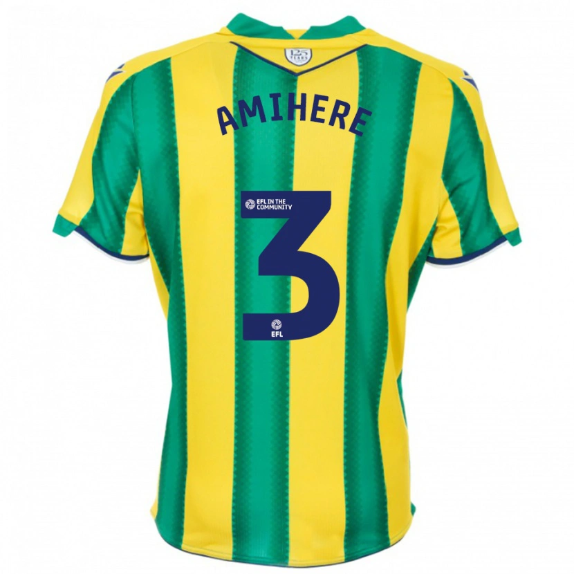Danxen Damen Iddrisa Dauda Amihere #3 Gelb Grün Auswärtstrikot Trikot 2025/26 T-Shirt Schweiz