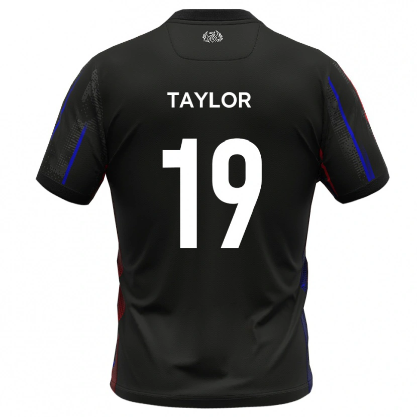 Danxen Damen Archy Taylor #19 Schwarz Rot Auswärtstrikot Trikot 2025/26 T-Shirt Schweiz