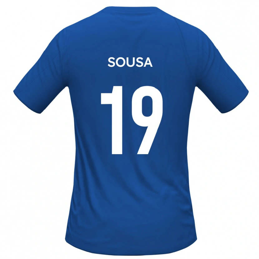 Danxen Damen Érico Sousa #19 Himmelblau Auswärtstrikot Trikot 2025/26 T-Shirt Schweiz